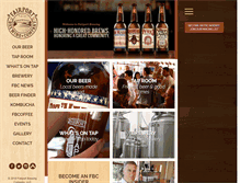 Tablet Screenshot of fairportbrewing.com